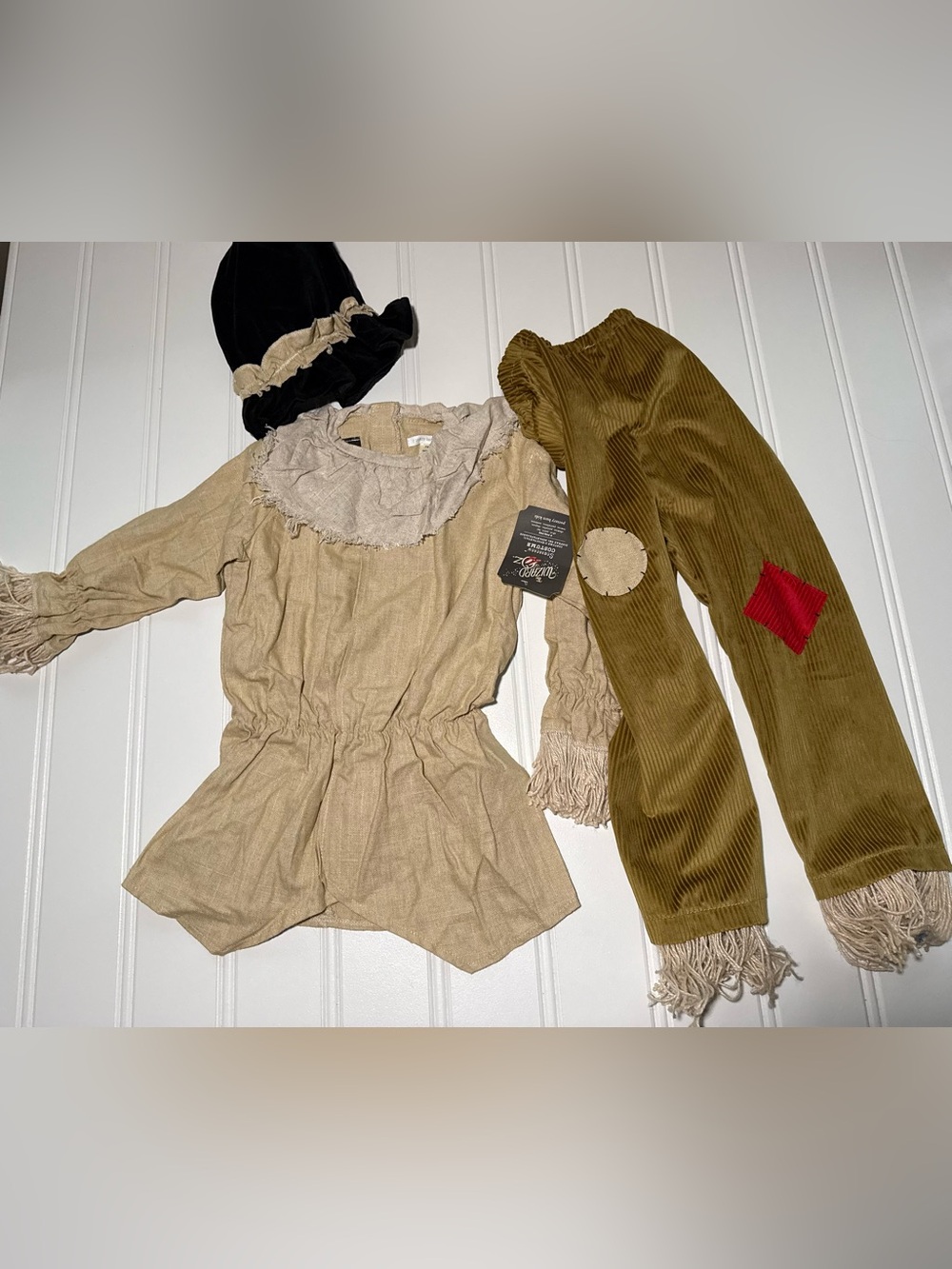 Pottery Barn Kids The Wizard of Oz™ Scarecrow™ Costume 7 8 Halloween NEW